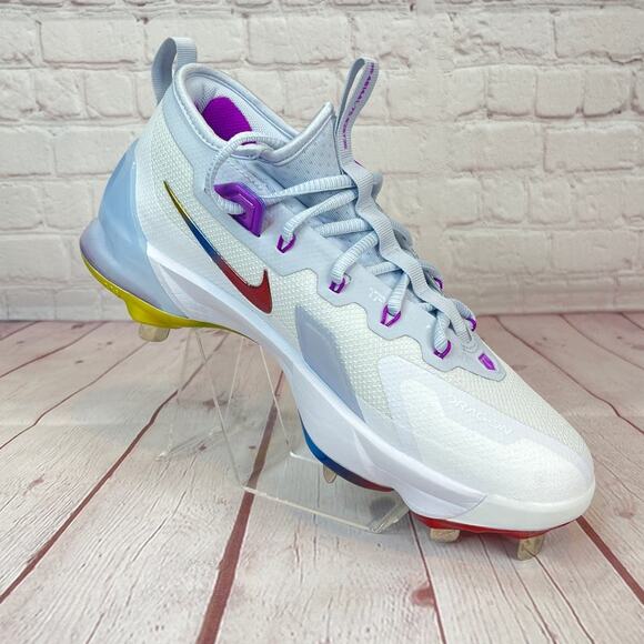 Nike Force Zoom Trout 9 Elite Metal Baseball Cleats Mens Size 7 (FV4575-106) - Picture 2 of 11